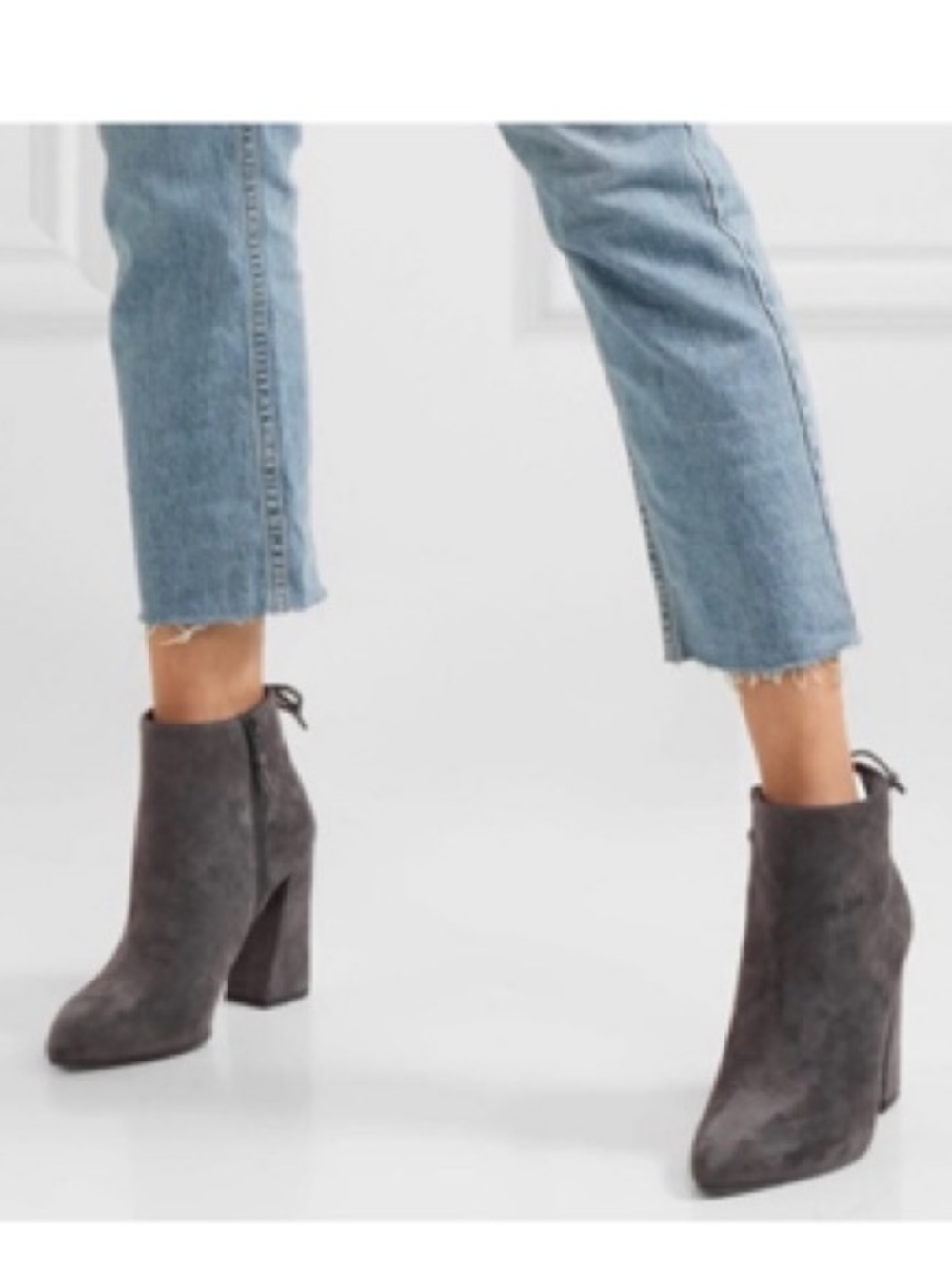 Stuart Weitzman Gray Booties